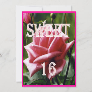 SWEET 16 PARTIJINVITATIES - BIRTHDAY EVENTS GIFTS KAART