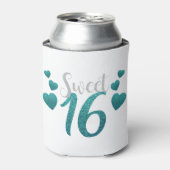 Sweet 16 Party Blikjeskoeler (Blikje Voorkant)