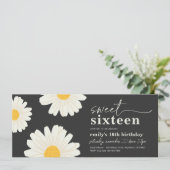 Sweet 16 Photo Invitation Anniversaire (Debout devant)