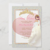 Sweet 16/prinses + hardemper kaart (Achterkant)