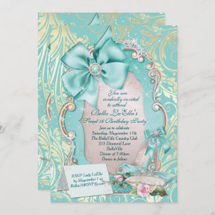 Sweet 16 Quinceanera Party Invitations