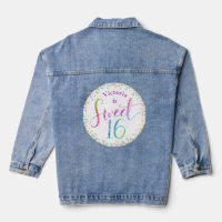 Sweet 16 Rainbow Ombre Parties scintillant Confett