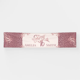 Sweet 16 Rose Gold Spandoek