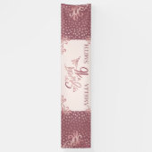 Sweet 16 Rose Gold Spandoek (Verticaal)