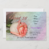 Sweet 16 rose Invitation (Dos)
