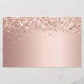 Sweet 16 rose or enregistrer la carte de date (Dos)