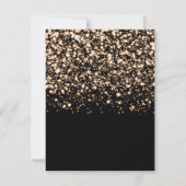 Sweet 16 "Save the Date" Gold Midnight Glam Save The Date (Achterkant)