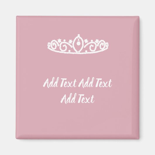 Sweet 16 Seizième Ou N'Importe Quel Aimant Anniver (Devant)