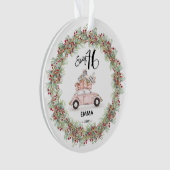 Sweet 16 Signature Script Greenery Ornament (voorkant)