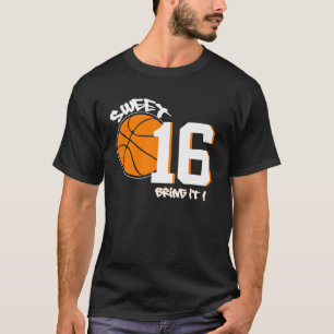 SWEET 16 SPORT Geïnspireerd GRAFISCH T-shirt op z