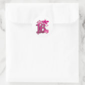 Sweet 16 Stickers Blanc Anniversaire (Sac)