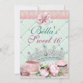 Sweet 16 Tea Party Invitation (Dos)