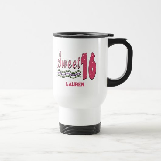Sweet 16 Travel Mug (Droite)