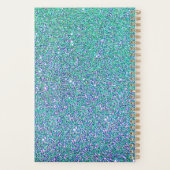 Sweet 16 Turquoise Blue Parties scintillant fille  (Dos)