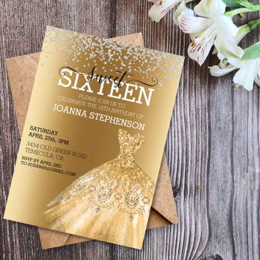 Sweet 16 Zestien Dress Diamonds Kaart