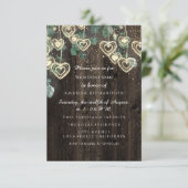 Sweet 16th Birthday BRIDAL Rustic Gold Confetti Kaart (Staand voorkant)