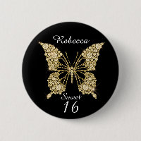 Sweet 16th Birthday Butterfly Personalized