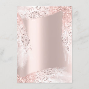 Sweet 16th Vrijgezellenfeest Dress Roos Blush Kaart