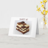 SWEET 18! VERJAARDAGSWENSEN KAART (Gele Bloem)