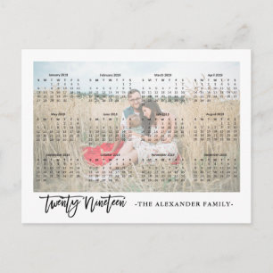 Sweet 2019 Fotokalender Briefkaart