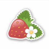 Sweet aardbei sticker (Voorkant)