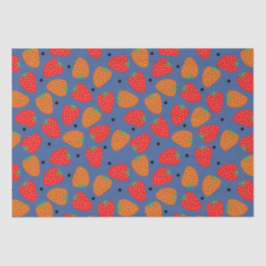 Sweet aardbei tissuepapier (Voorkant)