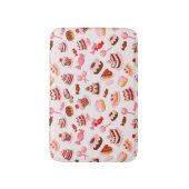 Sweet achtergrond badmat (Voorkant Verticaal)