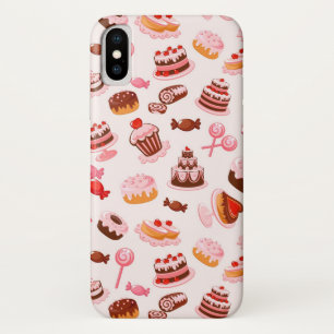 Sweet achtergrond iPhone x hoesje