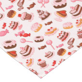 Sweet achtergrond korte tafelloper (Hoek)