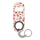 Sweet achtergrond mini flessenopener (Achterkant)