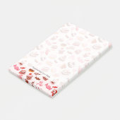 Sweet achtergrond post-it® notes (Schuin)