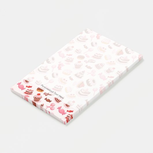 Sweet achtergrond post-it® notes (Schuin)