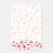 Sweet achtergrond post-it® notes (Voorkant)