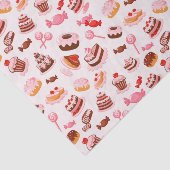 Sweet achtergrond tissuepapier (Detail)