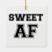 SWEET AF KERAMISCH ORNAMENT (Achterkant)