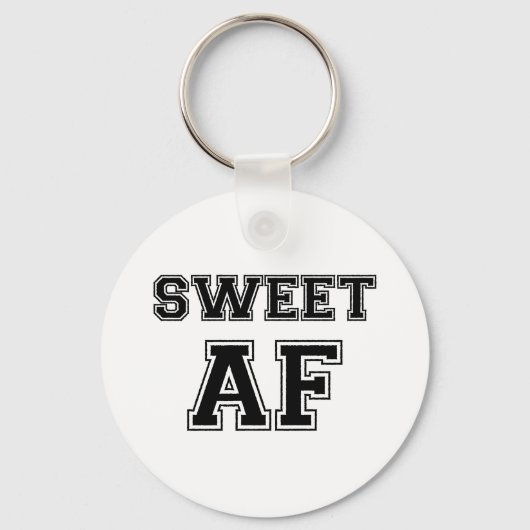 SWEET AF SLEUTELHANGER (Voorkant)