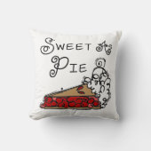 Sweet als Pie Kussen (Voorkant)