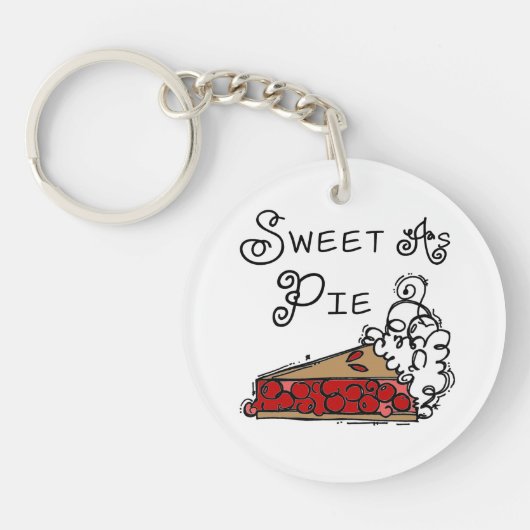 Sweet als Pie Sleutelhanger (Voorkant)