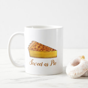 Sweet als Pie Virginia Chess Southern Dessert Koffiemok