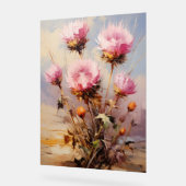 Sweet Alyssum - Impasto Floral Acryl Bord (Hoek)