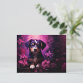 Sweet and Loyal Briefkaart (Staand voorkant)