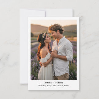 Sweet and Simple Text, Fotobruiloft Opslaan De Dat Save The Date