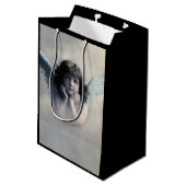 Sweet  Angel Kerstmis Medium Cadeauzakje (Achterkant Gekanteld)