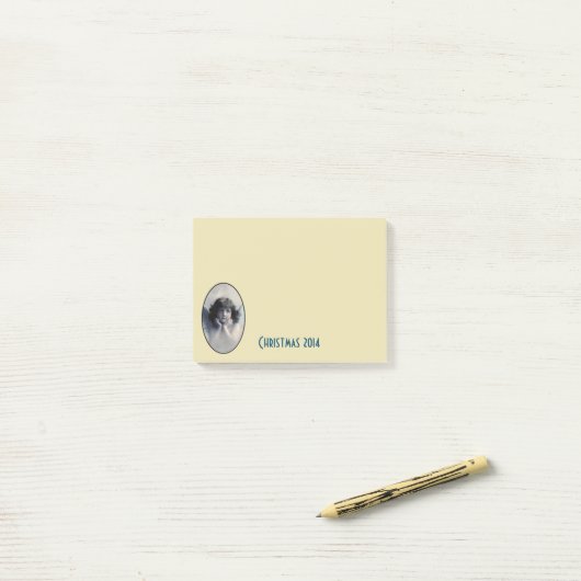 Sweet  Angel Kerstmis Post-it® Notes (Op bureau)