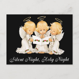 Sweet Angels Stille Nacht Briefkaart