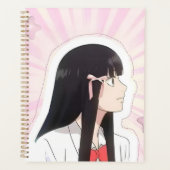 Sweet Anime Girl Planificateur esthétique (Devant)