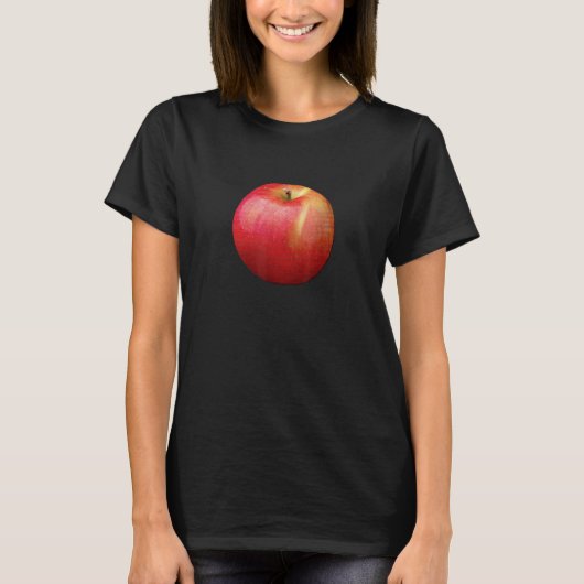 SWEET APPLE RED VIRTUAL FRUIT T-SHIRT (Voorkant)