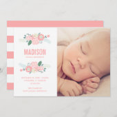 Sweet Arrival | Aankondiging van geboorte (Voorkant / Achterkant)