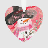 Sweet Artsy Snowman (devant)