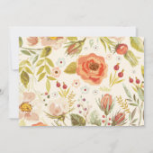 Sweet As A Peach First Birthday Photo Invitation (Dos)